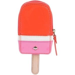 Kate Spade Women’s Coin Purse Bag - Popsicle Shaped - Wraparound Zipper - NWOT